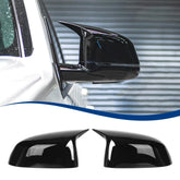 XPHAZZ side mirror cover in gloss black for X3 G01, enhances sporty look.