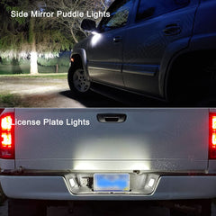 Xpismii license plate lights improve night visibility and compliance