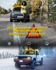Xprite 15 flash patterns offer versatile signaling for caution and alerting drivers