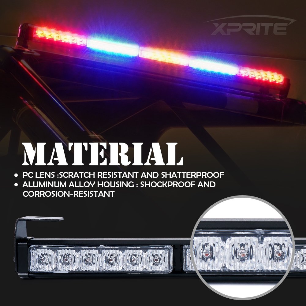 Xprite 30-inch LED chase bar rear lights with brake and reverse signals