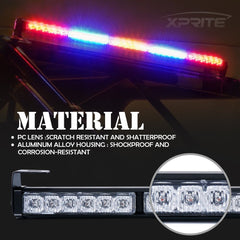 Xprite 30-inch LED chase bar rear lights with brake and reverse signals