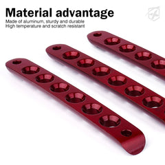 Xprite brushed aluminum door handle inserts kit enables quick, tool-friendly installation.