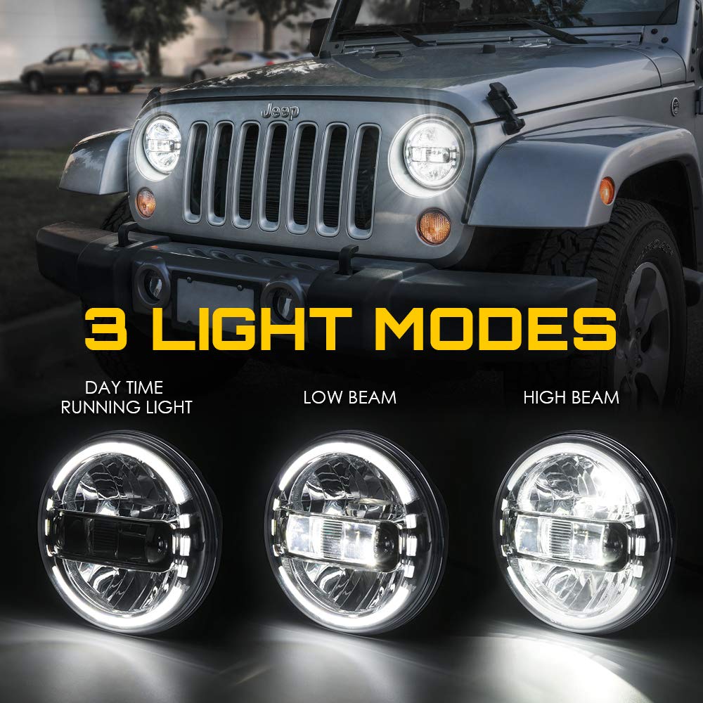 Xprite die-cast aluminum headlights deliver durable, weather-ready performance.