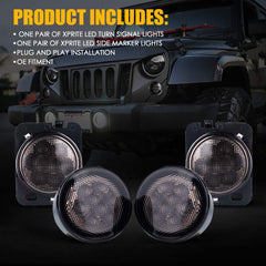 Xprite packaging includes four lights and plug-and-play hardware for easy upgrade.