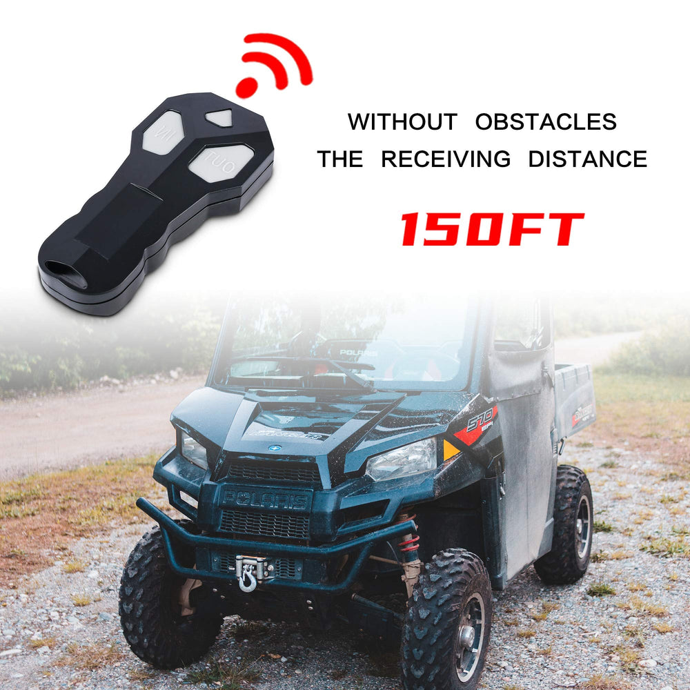 XPV AUTO IP66 shell protects winch from dust and water in rain