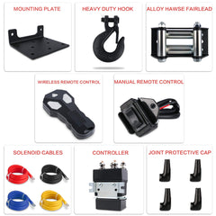 XPV AUTO off-road application showing winch in muddy trail situations