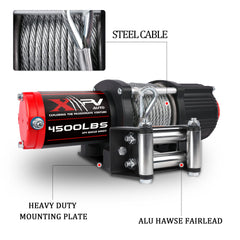 XPV AUTO wireless remote control for easy winching operation