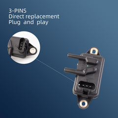Xqidian EGR sensor connector and wiring for easy installation