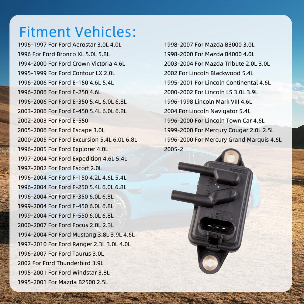 Xqidian EGR sensor label for authentic part identification