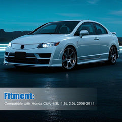 XQSMWF installation-friendly kit supports DIY upgrades on Honda Civic.