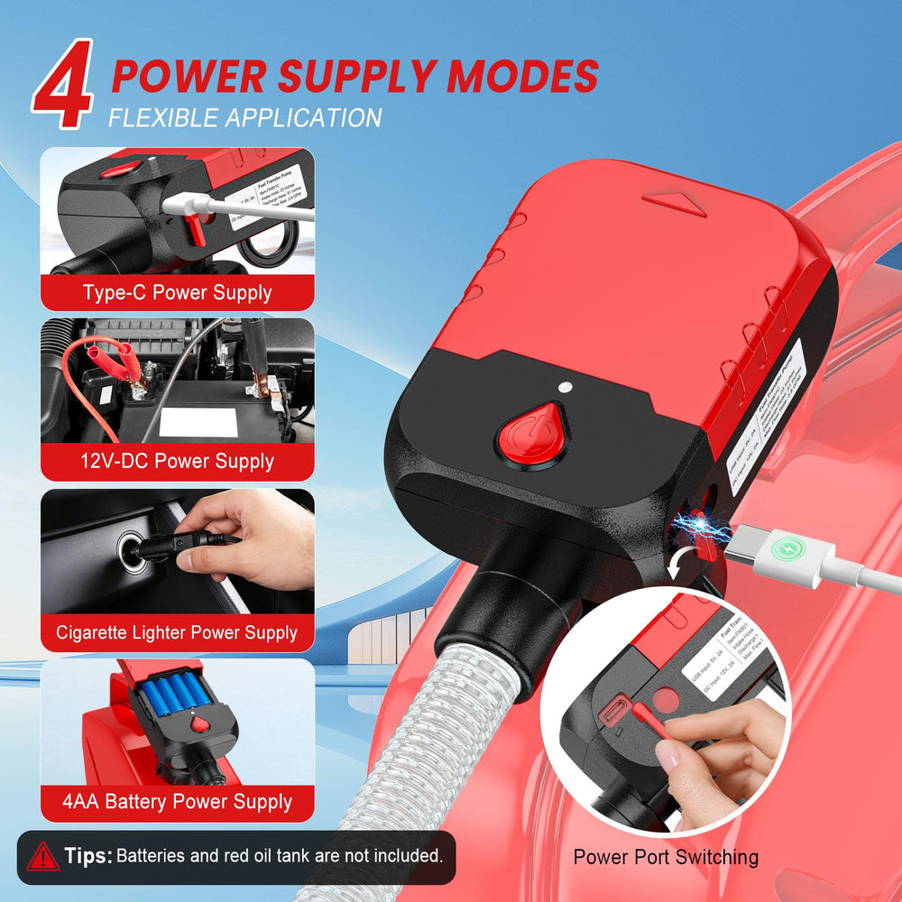 XR MARKET pump power modes enable versatile power options