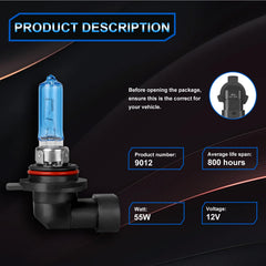 XRDHJI dual-beam bulbs operate quietly with no fans