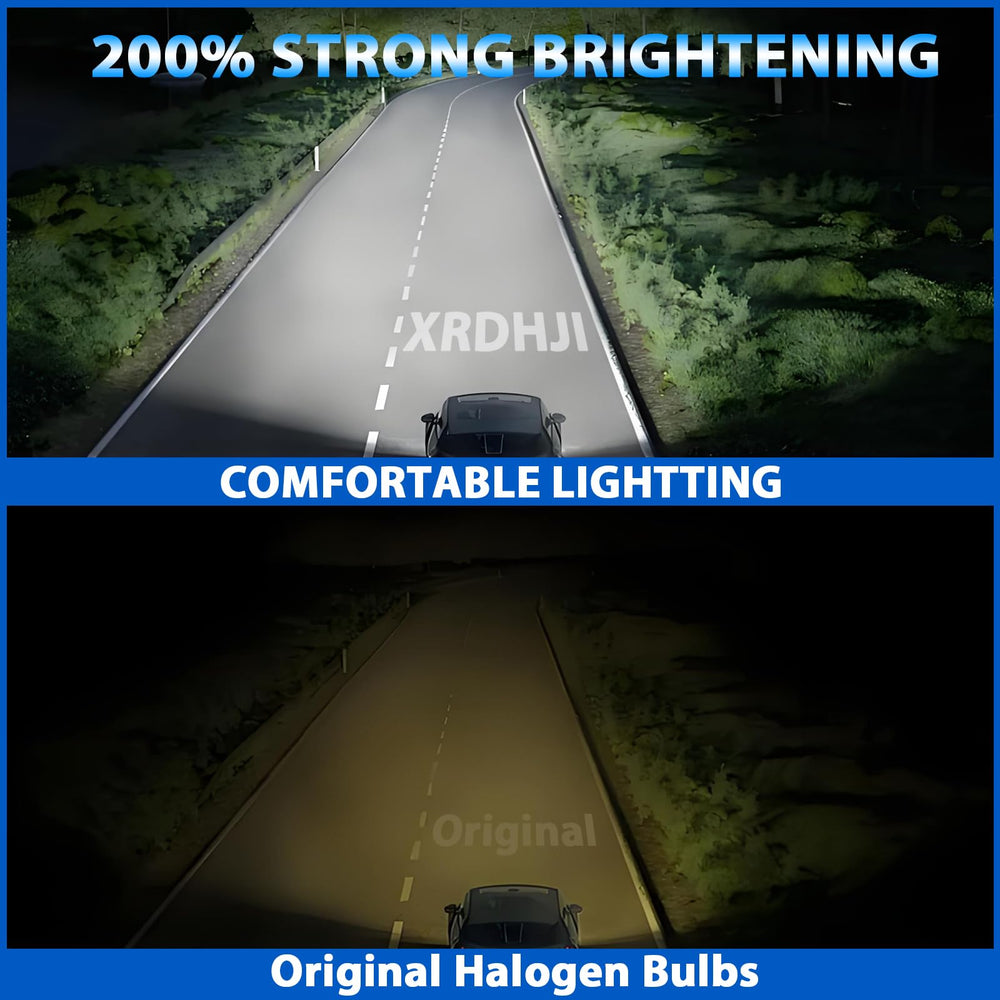 XRDHJI 9012 bulbs fit Fiat 500 2012-2019 for reliable replacement
