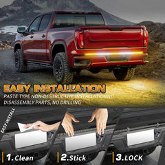 XRIDONSEN strobe strip in use for hazard signaling on job sites