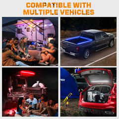 XRIDONSEN jeep wrangler bed and door light for safer entry