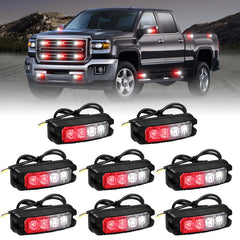 XRIDONSEN Sync Grill Lights on front grille for high visibility day and night.