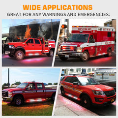 XRIDONSEN vehicle safety lights suitable for trucks, police, EMS and more