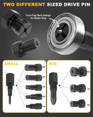 XSTARYE drive pins for collets fit 8–32 mm sizes precisely