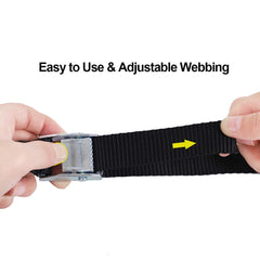 XSTRAP STANDARD cam buckle adjustment detail for quick securing.