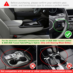 X-TKER Center Console Organizer double-layer design keeps small items accessible.