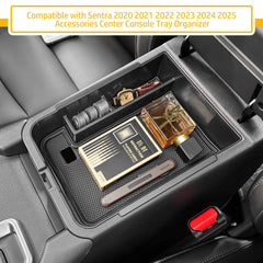 X-TKER two-level storage tray for Nissan Sentra improves accessibility