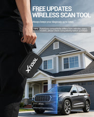 XTOOL Anyscan A30M in use with live data during testing.