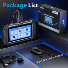 XTOOL D5S 32GB storage stores diagnostic reports for later review.