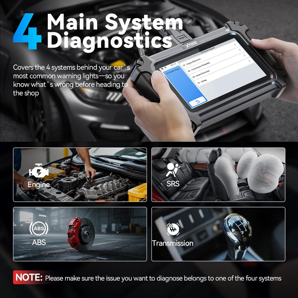 XTOOL D5S live data graphs display real-time engine data.