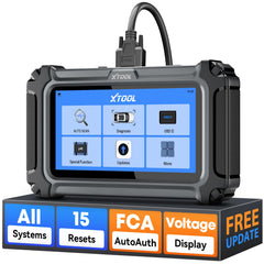XTOOL D6 full system scan dashboard for quick multi-system checks.
