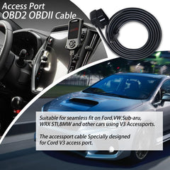 XTPTFABS Cord V3 compatibility supports Subaru, Ford, VW, WRX, and BMW.