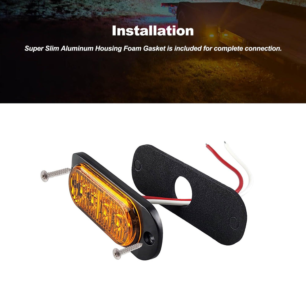 XtraGlow SMD 4-LED module delivers bright amber illumination.