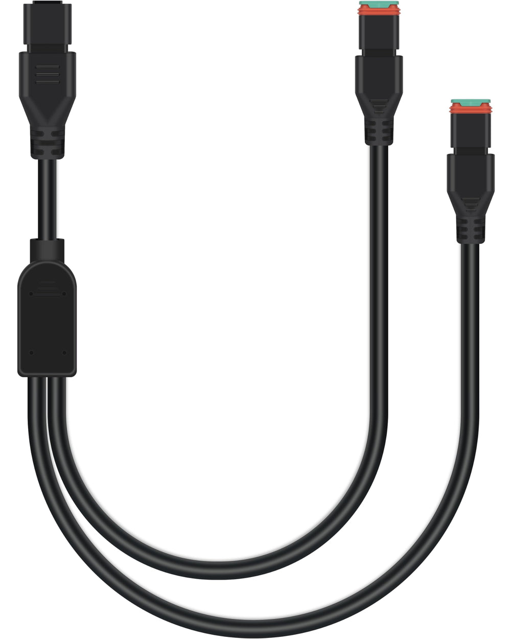 XuanBaOffroad 2-in-1 2ft harness extension for dual-light mounting on trucks and off-road vehicles