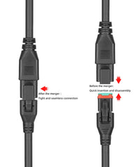 XuanBaOffroad universal-fit supports 12V and 24V vehicles like SUVs and ATVs
