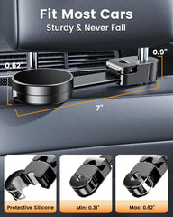 Xuenair buckle design enables easy installation on compatible headrest rods.