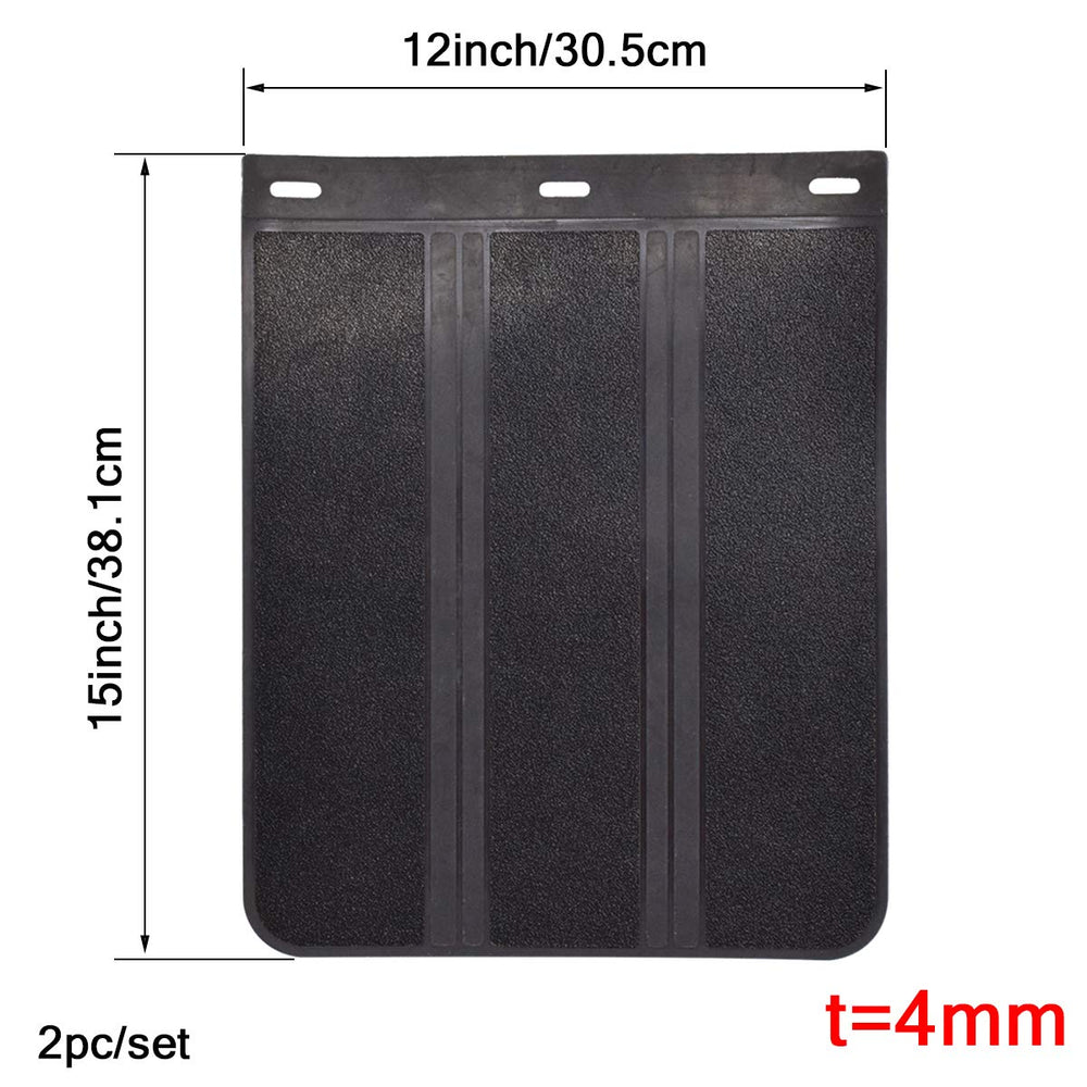 XUKEY mud guards fit numerous SUVs and trucks for versatile use.