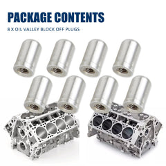 XUNCHY block off plugs support replacing DOD/AFM lifters with conventional LS/LS7.