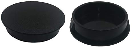 XVRTJ black 52mm hole cover plug for gauge holder adds a sleek, finished dash