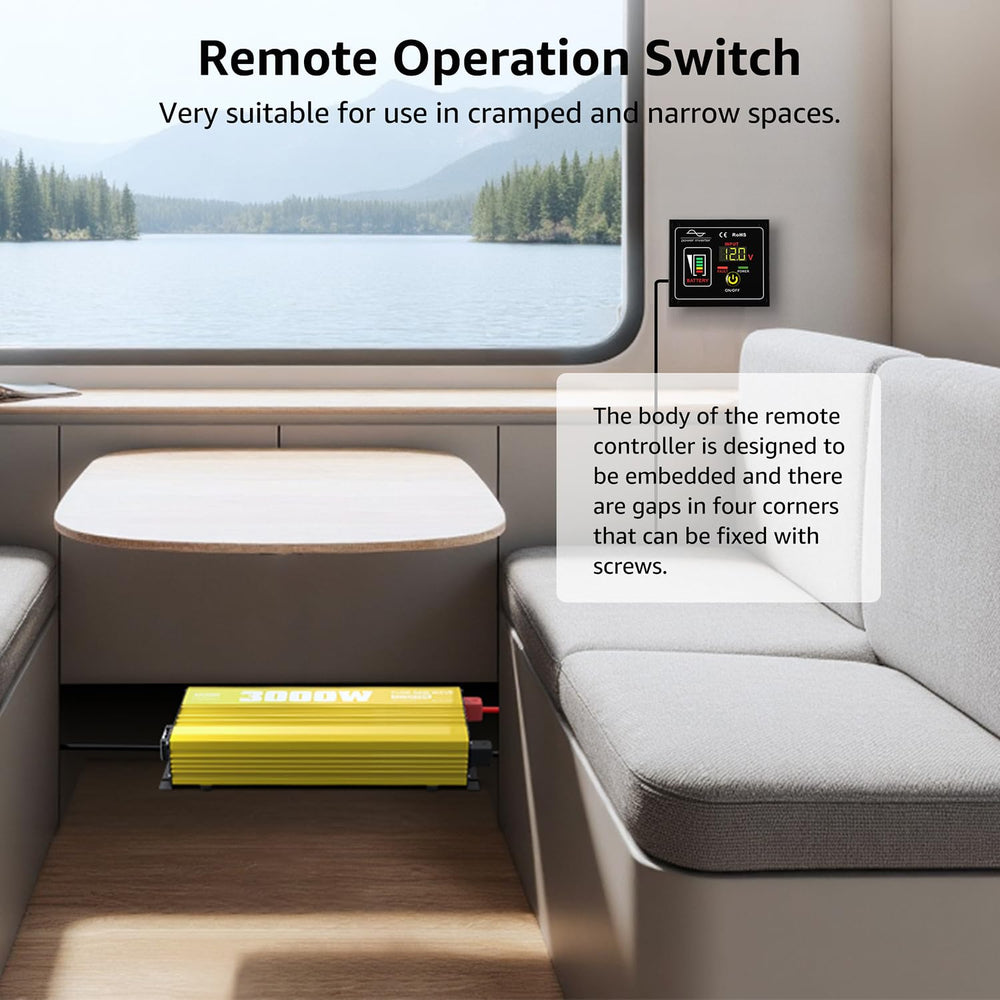 XWJNE remote controller with long cable for convenient operation