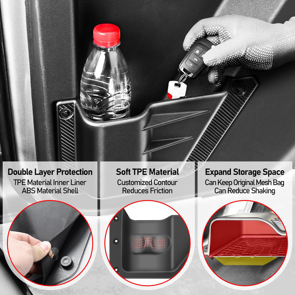 XWQZ interior organizer box blends with Bronco cabin design