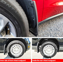 XWQZ mud flaps textured finish Maverick blend with factory lines for a cohesive look