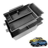 XXCIWP Crosstrek center console tray organizes phones and keys during travel