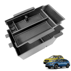 XXCIWP Crosstrek center console tray organizes phones and keys during travel