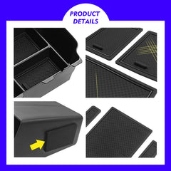 XXCIWP Dedicated compartments for coins, wallets, phones and more.