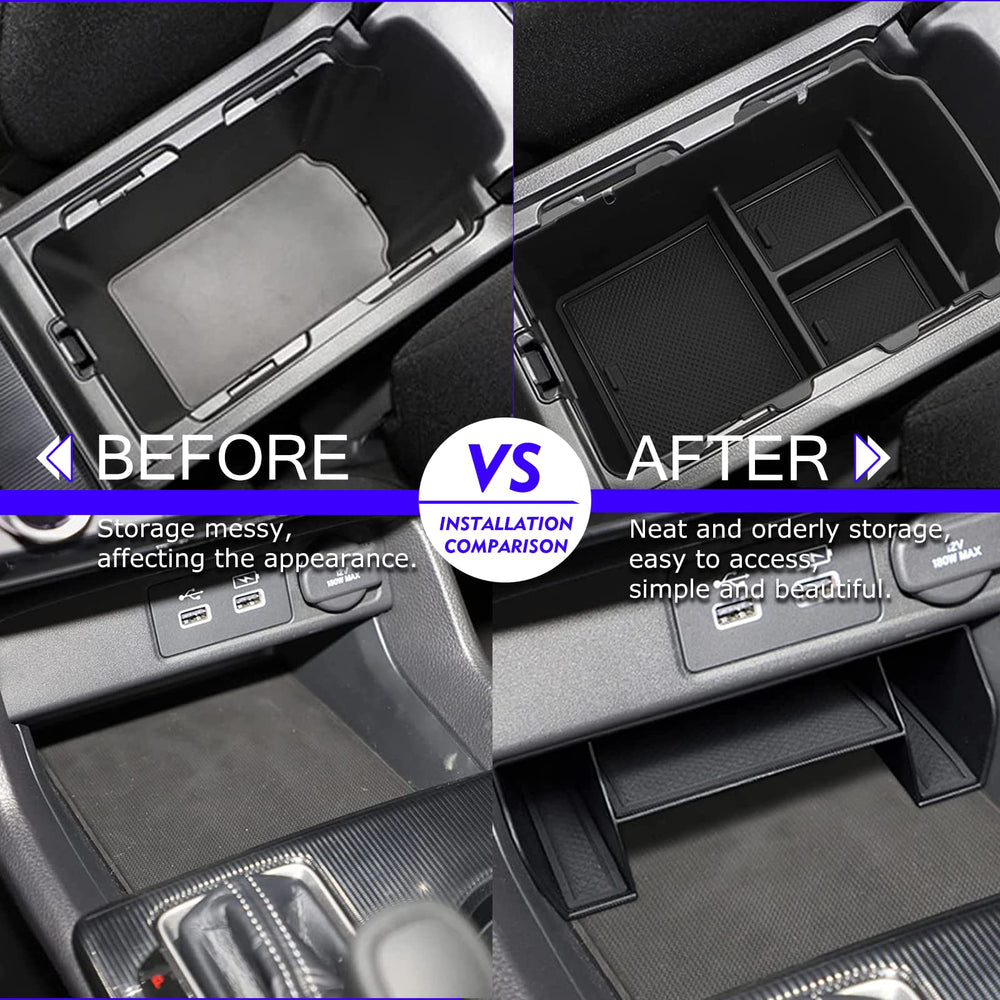 XXCIWP Durable ABS construction resists deformation for long-lasting in-car organization.