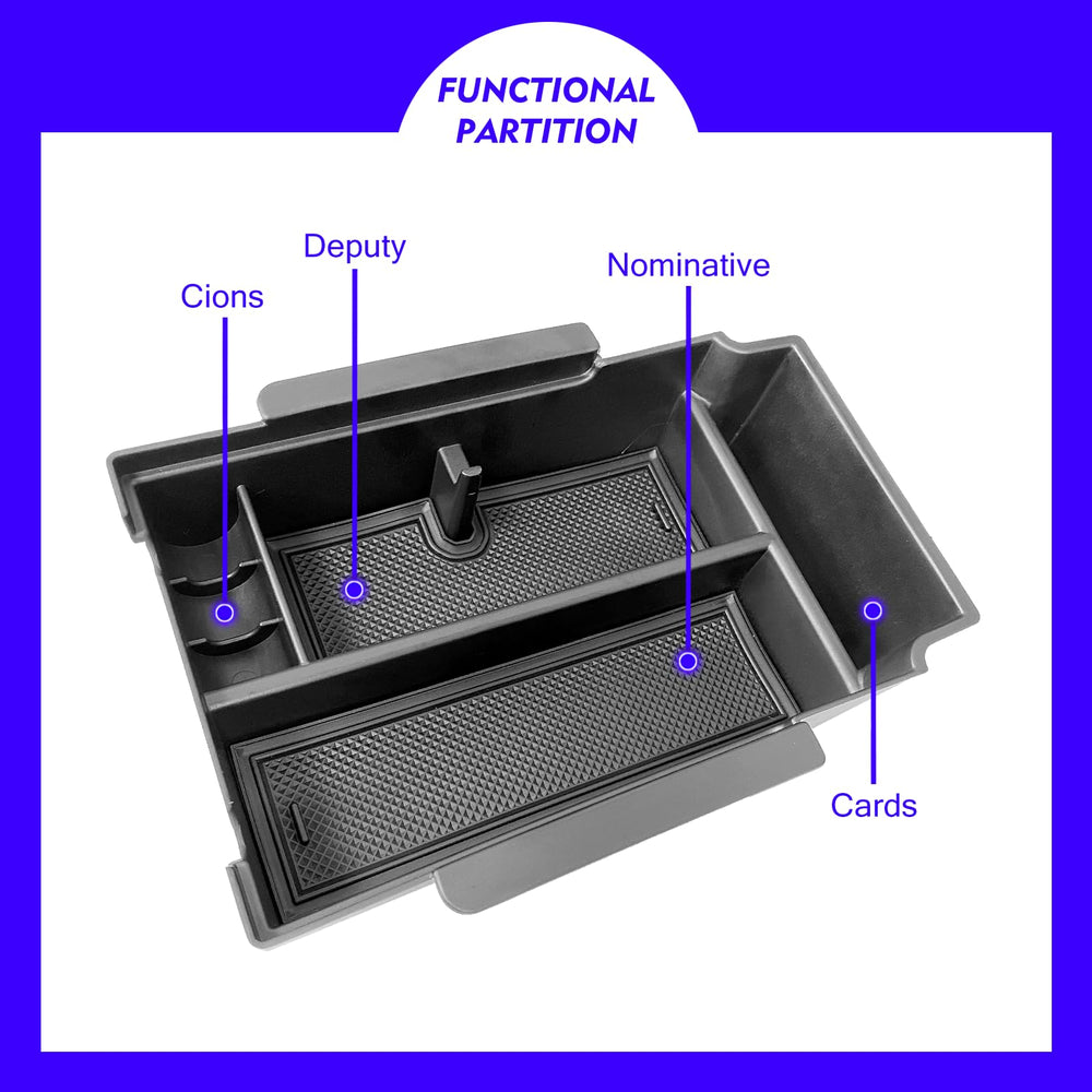 XXCIWP Impreza center console tray keeps small items organized on commutes