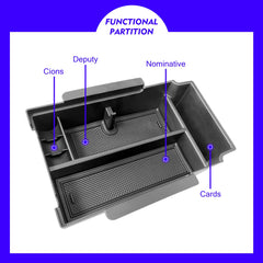 XXCIWP Impreza center console tray keeps small items organized on commutes