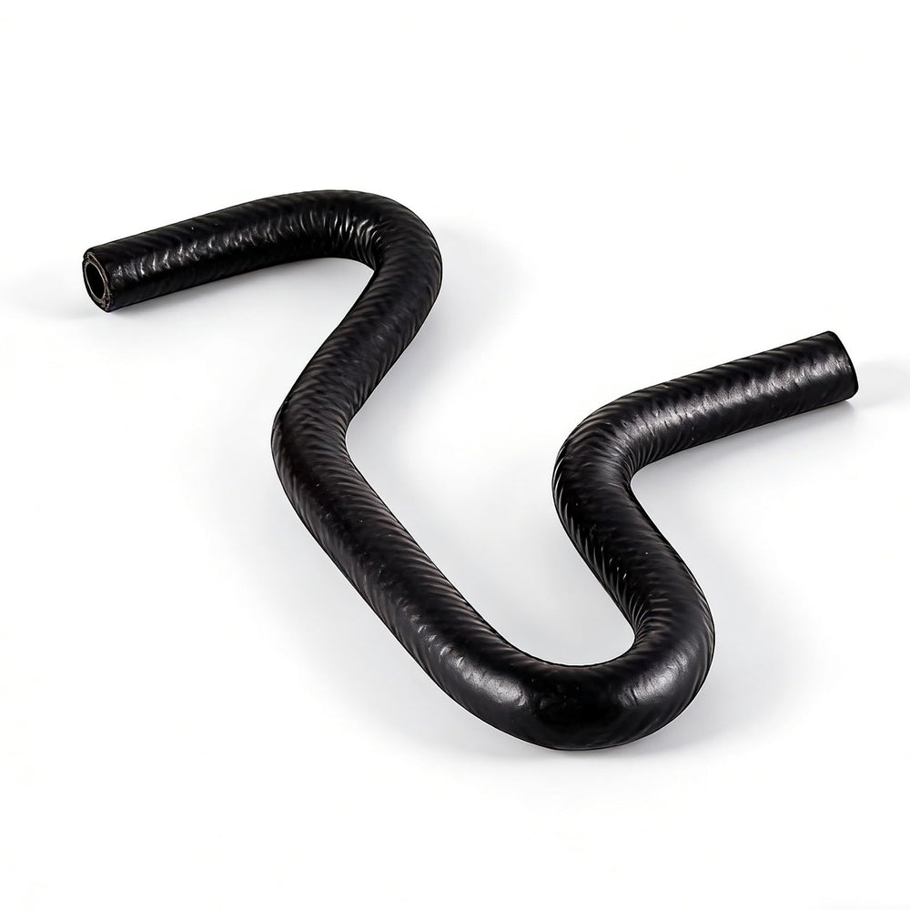XYgdhqpt 5/16-inch molded hose elbow in a 45-degree bend for flexible fuel line routing