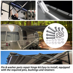 XYgdhqpt complete repair kit for a single awning arm