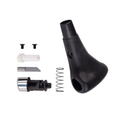Step-by-step installation visuals for XYgdhqpt shift knob assembly