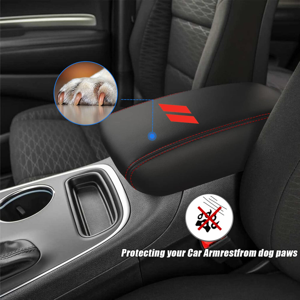 XYHGM center-armrest pad for Durango, durable protection and easy install